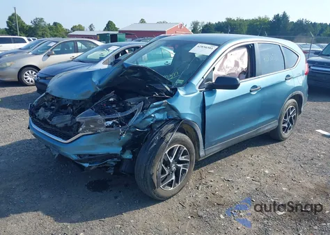 2016 Honda Cr-V Se из США, поврежденный, VIN 5J6RM4H43GL037377